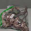 Uqueeten Artificial Flower Fake Silk Hydrangea Heads Bouquet with Stems Bulk for Fall Decoration Table Center Christmas Indoor Outdoor Faux Floral Realistic with Leaves Plants Crafts 8PCS(Brown)