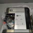 CASABREWS CM5418 Espresso Machine 20 Bar, Compact Espresso Maker with Steam Milk Frother, Stainless Steel Coffee Machine with 34oz Removable Water Tank for Cappuccino, Gift for Women or Men, Silver