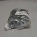 Yarssihha 4 Pack M8 Anti-Vibration Rubber Isolator Mounts, 30x20mm Rubber Studs Shock Absorber, Cylindrical Vibration Isolators for Diesel Engines, Air Compressors, Vibration Motor (D30*H20mm)