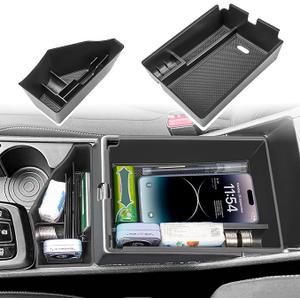 Center Console Organizer Compatible with Kia Sportage NQ5 Hybrid 2023-2025 2026 Armrest Storage Box Middle Console Tray Interior Accessories-Hybrid Edition with Electronic Transmission ONLY