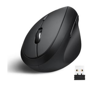 Perixx PERIMICE-719 Right-Handed Wireless Mini Vertical Mouse, 3 Level DPI