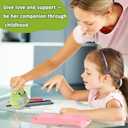 6 x Positive Cute Dinosaur Plush Toys, 3.5" Emotional Inspirational Support Dinosaur Plush with Positive Card, Funny Stuffed Animal Birthday Gifts for Women Men Her Friends Coworkers Colleges Graduation