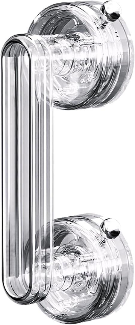 KAFENDA Powerful Large Suction Cup Auxiliary Handle, Glass Door & Window, Cabinet, Refrigerator, Furniture - No Drilling, Detachable