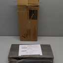 QEEIG Bathroom Floating Shelves for Wall - 15.7" Wall Mounted Shelf Over Toilet Farmhouse Home Decor Display Bookshelf Small 15.7 x 6.7 inch Set of 2, Grey (008-40GY)