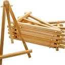 MYYZMY 7.5 Inch Mini Wood Display Easel, 10 Pcs Tabletop Easels for Displaying Photos, Picthres