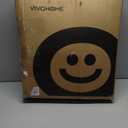 VIVOHOME Polyresin Antique Outdoor Golden Garden Bird Bath and Solar Powered Round Pond Fountain Combo Set