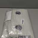 NICETOWN 100% Absolutely Blackout Linen Curtains with Thermal Insulated White Liner, Ivory, W52, 2 Pieces, Noise Reducing Textured Linen Look Curtains for Windows 90 inch Length for Classroom