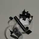 Holicfun 2-in-1 Pole Mount for Ring, Arlo, and Cameras & Solar Panels with 1/4"-20 Screw Hole - Black