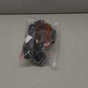 rabbitgoo Dog Harness No Pull with 2 Leash Clips, Adjustable Soft Padded, Reflective Oxford No Choke Pet Vest with Easy Control Handle for Medium Sized Dogs, Black, M