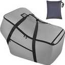 Infant Car Seat Travel Bag  Fits Infant Car Seats with AntiRebound Bar Base, Car Seat Airplane Bag for Chicco/Graco/Nuna/Cosco/Britax/Uppababy Baby Car Seat, Water Dirt Tear Resistant, Grey Upgrade