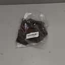 Gooby Fleece Vest Dog Sweater - Brown-Turquoise, Small - Warm Pullover Jacket with O-Ring Leash - Winter Coat for Cold Weather - Clothes for Small Dogs Boy or Girl