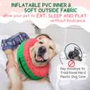 Supet Inflatable Dog Cone Collar Alternative After Surgery, Dog Neck Donut Collar Recovery E Collar, Soft Pet Cone for Small Medium Large Dogs