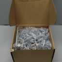 Homdiy 40 Pack Cabinet Handles Brushed Nickel Drawer Dresser Pulls 3in(76mm) Hole Center Kitchen Drawer Door Handles Bathroom Cabinet Hardware 40Pack