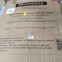 Mumeasy 36" Extra Tall Baby Gate for Stairs, 29.7-43" Auto Close Dog Gate