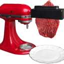 PLUSMeat Tenderizer for All KitchenAid Household Stand Mixers- Mixers Accesssories Attachment with Stainless Steel Gears, BlackImproved Extended New Version