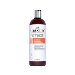CURLSMITH Curl Conditioning Oil-in-Cream - Leave-In for Thick Curly Hair, Deep Moisture Curl Conditioner, For All Types, Vegan & Cruelty Free (16 Fl Oz (Pack of 1))