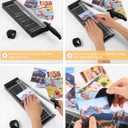 MAKEASY Paper Cutter 12 Inch, 8 Sheet Capacity, Heavy Duty Paper Cutter for Cardstock, Guillotine Paper Trimmer for Crafting, Classroom and Office