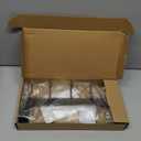 UDENIS Over Door Hanger, Metal Over The Door Hook Rack with 5 Hooks, Towel Rails for Hanging Towel Robe Coat Bathroom Bedroom Grey