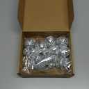 30 PCS Disco Balls Cake Decoration, Small Silver Reflective Mirror Ball Disco Table Decor 70s Disco Themed Party Supplies for Festive, 4 Sizes (30pcs (1.97 Inch,1.57 Inch, 1.18 Lnch, 0.78 Inch))