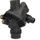 MITZONE Engine Coolant Thermostat Assembly Compatible with 2010-2012 BMW X3 xDrive35i 2013-2017 X3 xDrive35i 2015-2018 X4 Replace 11537586784