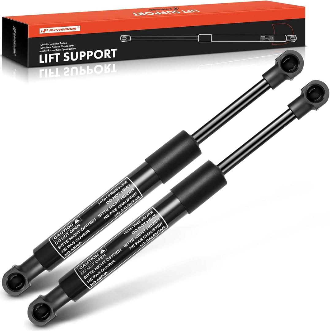 A-Premium Front Hood Lift Supports Shock Struts Compatible with Select BMW Models - E83 Series X3 2004 2005 2006 2007 2008 2009 2010, Sport Utility (2PC Set)