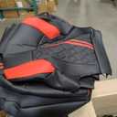 Deck Car Seat Covers, Black And Red