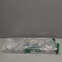 LARGER Compartment - 2 Tier Stackable Water Bottle Organizer Holder - for Stanley 40oz & Others' Large Tumbler - Clear Wine Rack, 8 Cup Bottle Holder for Cabinet Home Countertop Fridge Pantry Shelf