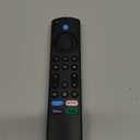 Replacement Voice Remote Control for All Fire Series, TV Cube(1st/2nd/3rd Gen), Fit for FireStick 4K Max/4K (1st/2nd Gen), Stick (2nd/3rd Gen)/Lite/HD, for All TCL-Insignia-Pioneer Series TVS (Soot black)
