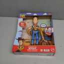 Mattel Disney Pixar Toy Story Talking Woody Action Figure & Accessory, Roundup Fun 12-inch Collectible with 30+ Sounds & Phrases
