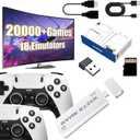 Wireless Retro Game Console Built-in 20000+ Classic Video Games, Retro Game Stick 4K HDMI Output and Dual 2.4GHz Wireless Controller, Plug and Play Video Games for TV, Gift for Easter