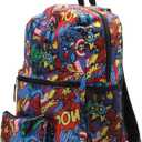 Fast Forward Marvel Avengers Kids Backpack for School - 16" Boys Backpack Bookbag for Preschool Kindergarten and Elementary, Size One Size, Avengers Blue