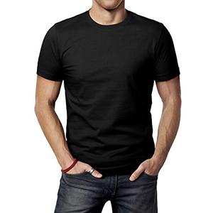H2H Mens Everyday Stlye Outfit Round Neck Basic T-Shirt Black US Large/Asia X-Large (CMTTS0198)