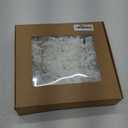 Ling's Moment Artificial Flowers Fake Roses Faux Peony Foam Gardenia Combo for DIY Wedding Bouquets Centerpieces Arrangements Bridal Shower Party Home Decorations, White, 23pcs