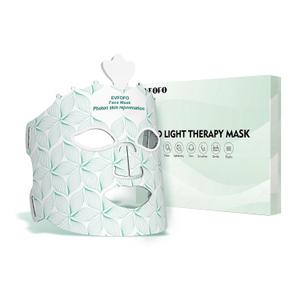 Red Light Therapy Mask for Face, 7 Colors LED Face Mask Light Therapy At Home, Led Face Mask Light Therapy, Green (Green)