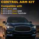 Front Lower Control Arm(Pair), Compatible with 2013-2019 Nissan Pathfinder