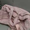 For Spirit Airlines Personal Item Bag 18x14x8 Puffer Travel Duffel Bag with Shoe Compartment Underseat Carry on Luggage Fit 15.6-Inch Laptop Gym Bag for Women Men (Pink)