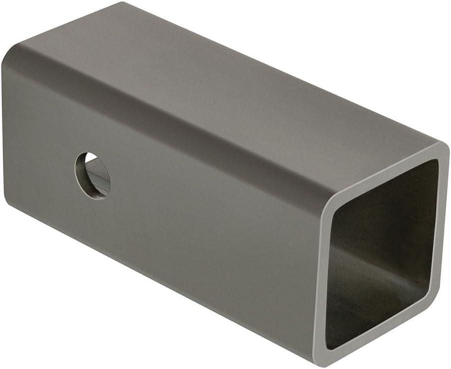 REESE Towpower 7028700 Trailer Hitch Adapter, from 2-1/2 Inch to 2 Inch Square Receiver, 6 Inch Length.