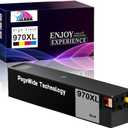 970XL Black Compatible Ink Cartridge Replacement for HP 970 970 XL Ink Cartridge,Work for HP Officejet Pro X576dw X451dn X451dw X476dw X476dn X551dw Printers (1 Black)