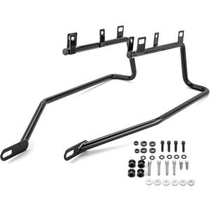 Wsays Hard Saddlebag Conversion Bracket Compatible with Harley Softail Street Bob Heritage Classic Deluxe Slim Low Rider/S/ST 2018-UP Fit M8, Gloss Black