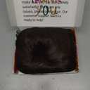 Short Brown Men Wig with Msutache and Sunglasses for 70s 80s Costume Cosplay Halloween Party