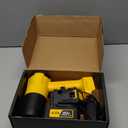 Leaf Blower Cordless, Handheld Leaf Blower with 2 X 4.0Ah Battery and Charger, 6 Speed Modes, Lightweight Blowers for Snow, Lawn Care, Patio, Yard, Blowing Dust, Leaves,Yellow