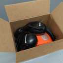 Husqvarna 592752602 Chainsaw Helmet with Metal Mesh Face Shield, Adjustable Ear Muffs for Hearing Protection, and Sun Peak, HDPE Forestry Helmet Shell, Orange