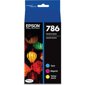 EPSON 786 DURABrite Ultra Ink Standard Capacity Color Combo Pack (T786520-S) Works with WorkForce WF-5110, 5190, 5620, 5690