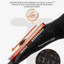 TRENDOUX Winter Gloves For Men Women, Cold Weather Warm Touchscreen Glove Unisex, Non-slip, Elastic Cuff, Knit Stretchy (Large, Black)