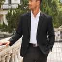 COOFANDY Mens Sport Coat Casual Blazer One Button Business Suit Jacket, L