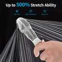 JARLINK Stretch Film, 15 Inch x 1000 Feet Shrink Wrap for Pallet Wrap, Industrial Strength Stretch Wrap with Handles, Moving Wrapping Plastic Roll, 60 Gauge, 2 Pack, Clear