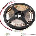 RV Flexible LED Strip Light 12V Dimmable Tape Light 16.4 ft 600 LEDs Width 5/16 for Camper Van Motorhome Truck Trailer Interior Lighting, 2000 Lumen CRI 90+ Indoor Only (6500K)