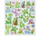 Tattoo King SK129MC-4915 Frog Fun Stickers, Multicolor 3 Pack
