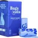 2 x Eco-Friendly Dog Poop Bags – 120 Unscented Cornstarch Bags (8 Rolls, 9x13), Leak-Proof – Earth-Safe Pet Waste Bags