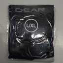 Physix Gear Compression Socks 20-30 mmHg - Men & Women - Running, Nurses, Shin Splints, Flight, Travel (Black/Grey) L/XL